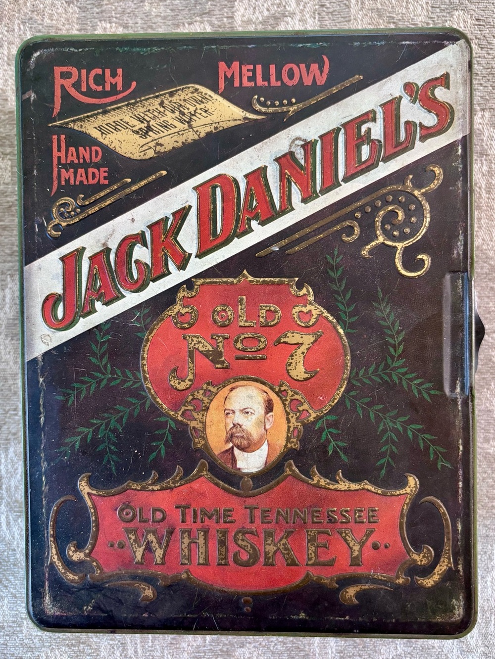 Jack Daniels Vintage Decorative Tin and Cards